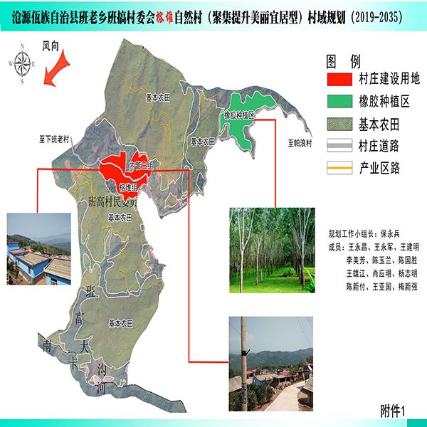 榕堆村域规划