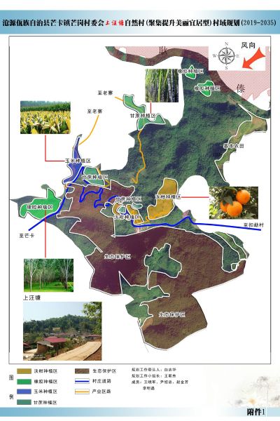 上汪塘村域
