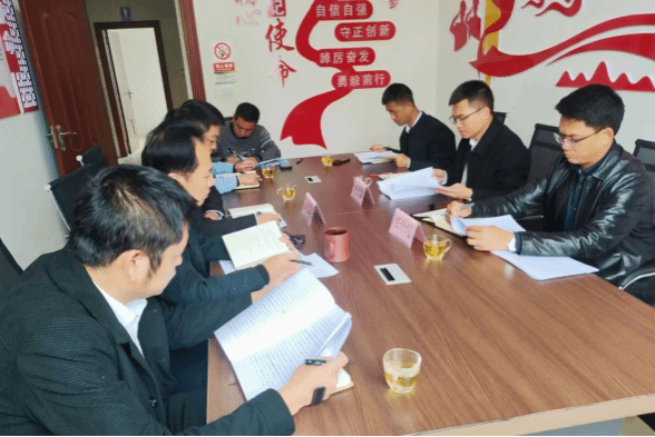 戈正旗到县司法局调研司法行政工作